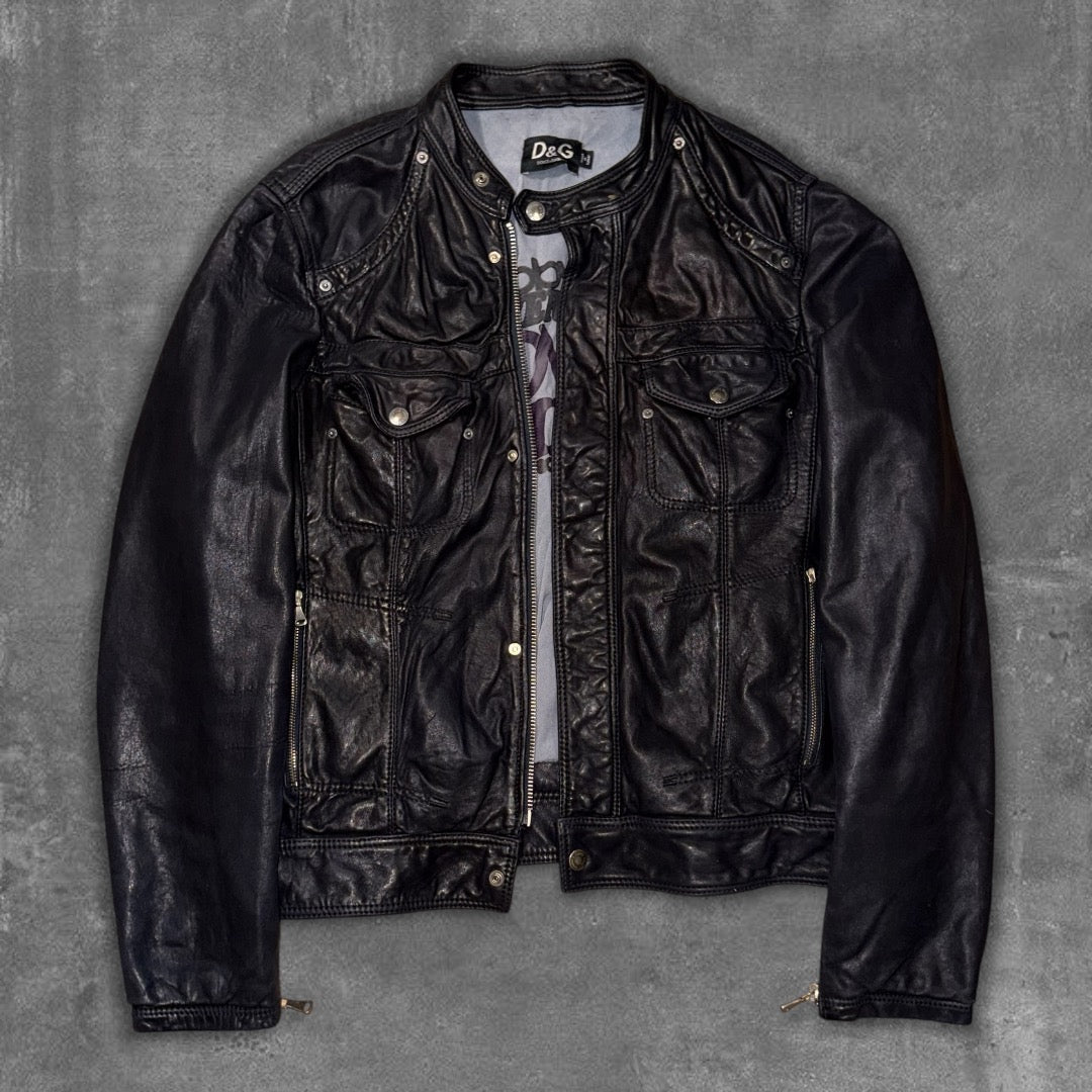 05 Dolce & Gabbana Leather Jacket