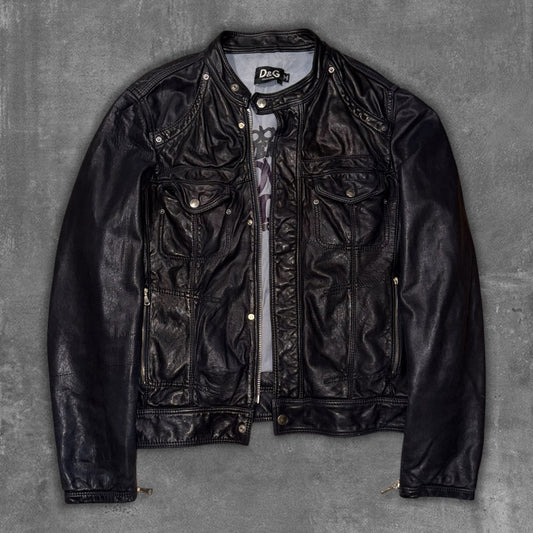 05 Dolce & Gabbana Leather Jacket
