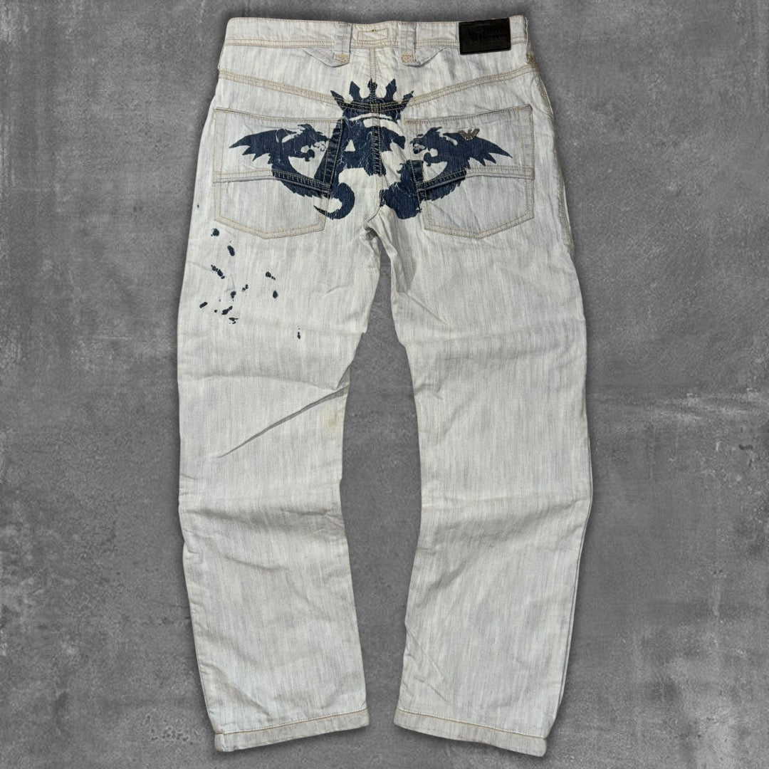 Rare Vintage Armani Indigo Jeans
