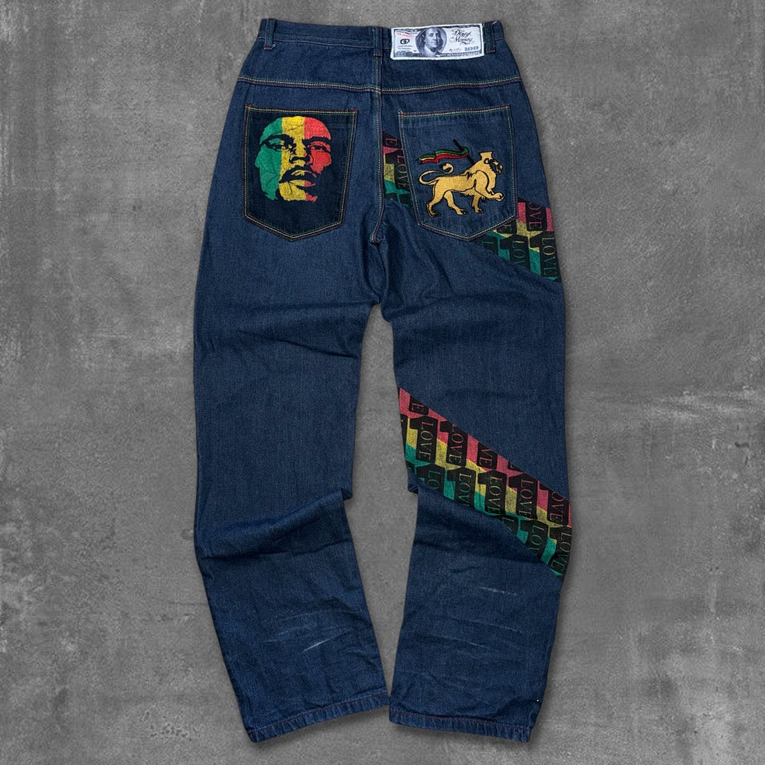 Dirty Money Baggy Jeans