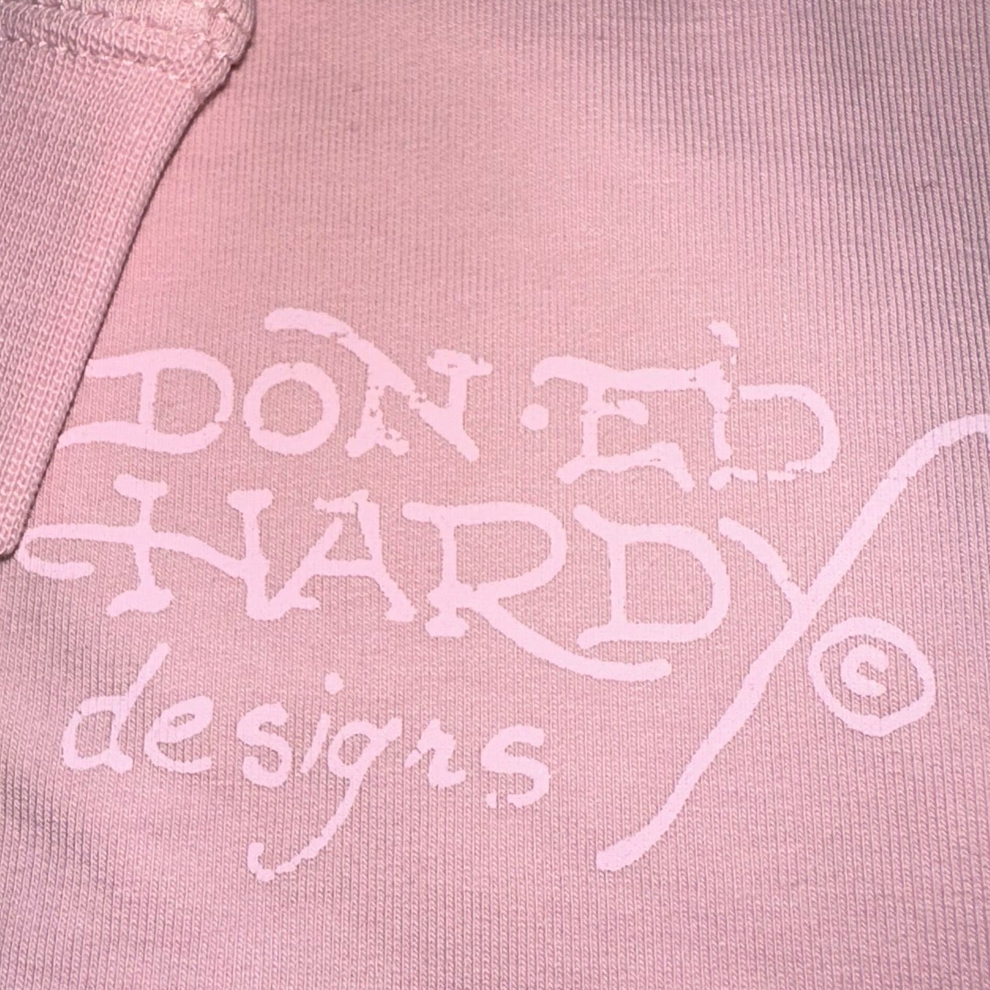 Ed Hardy Cropped Wmns Oversized Hoodie [NEW]