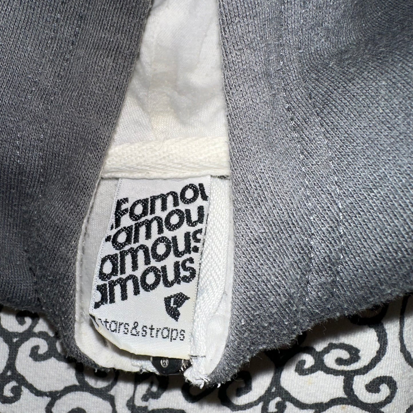 Vintage Famous Stars & Straps Zip-Up