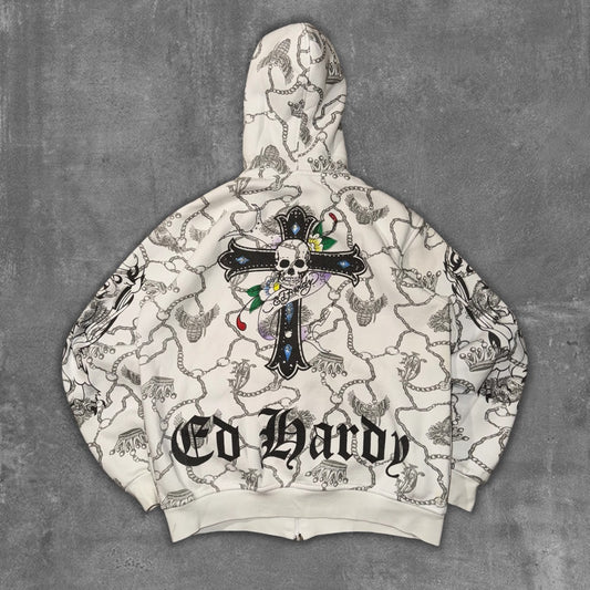 Vintage Ed Hardy Zip-Up