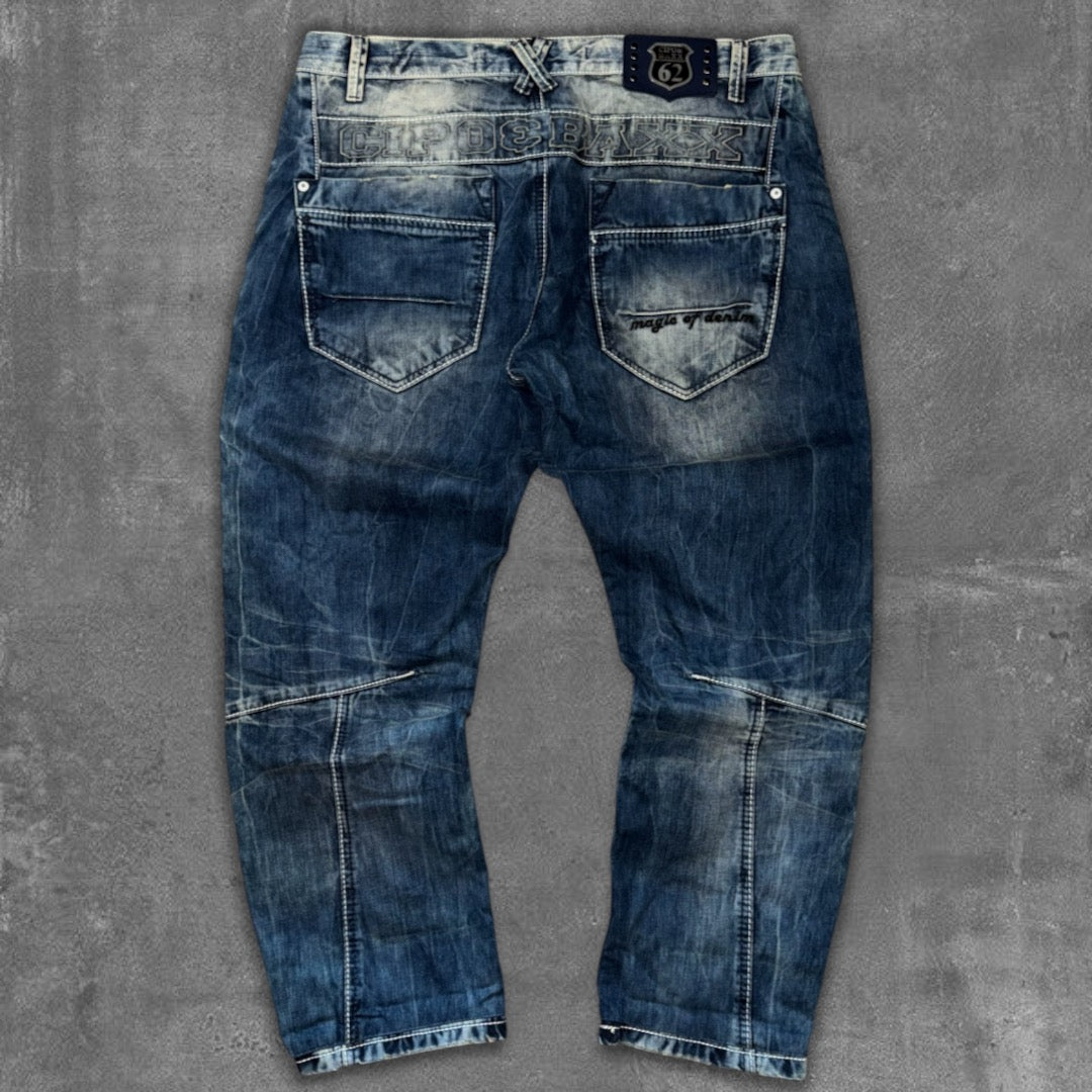 Y2k Cipo & Baxx Biker Jeans