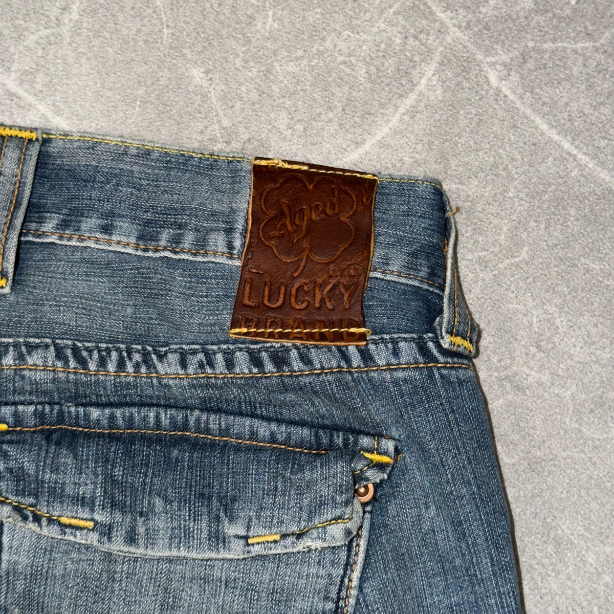 Lucky Brand “Lucky You” Flared Low rise Jeans