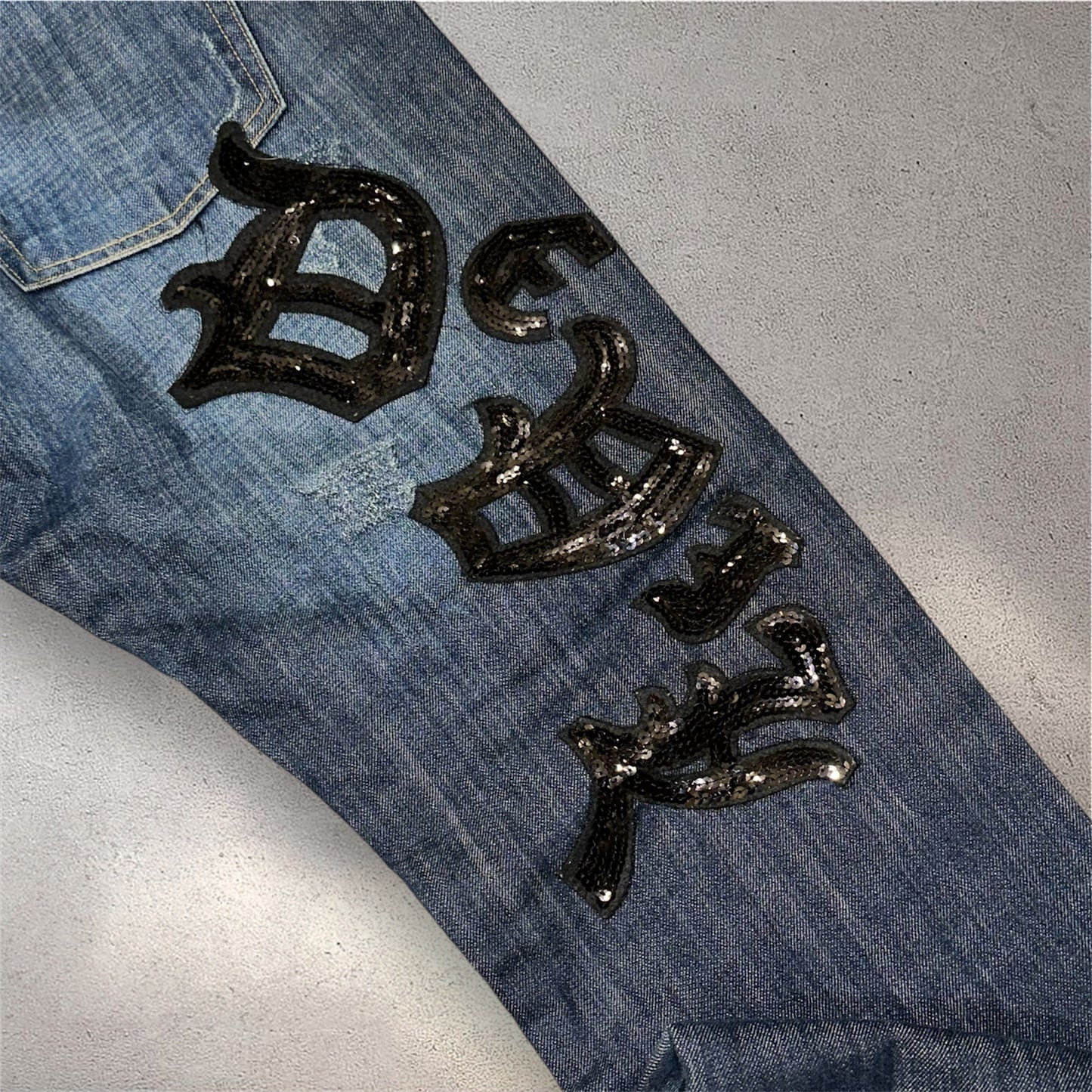 Y2k Angel & Devil Jeans