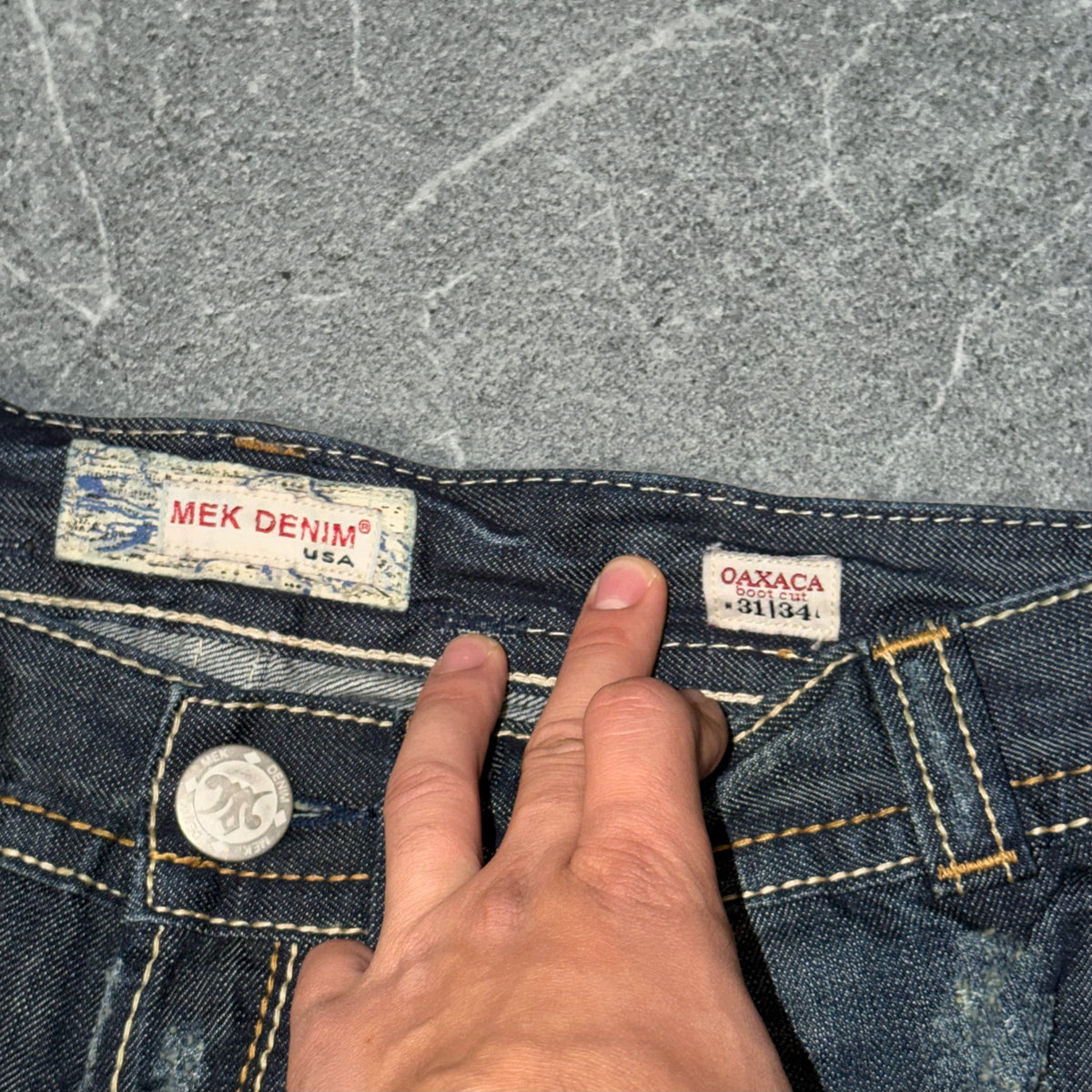 Y2k Mek Denim USA Oaxaca Bootcut Jeans