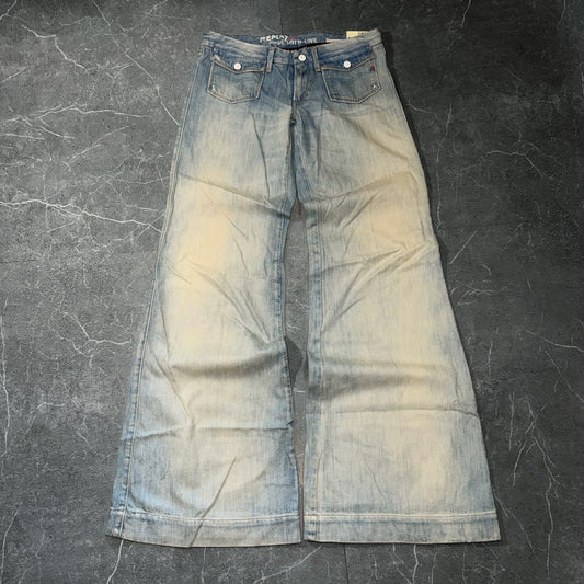 Y2k Replay Wmns Flared Jeans