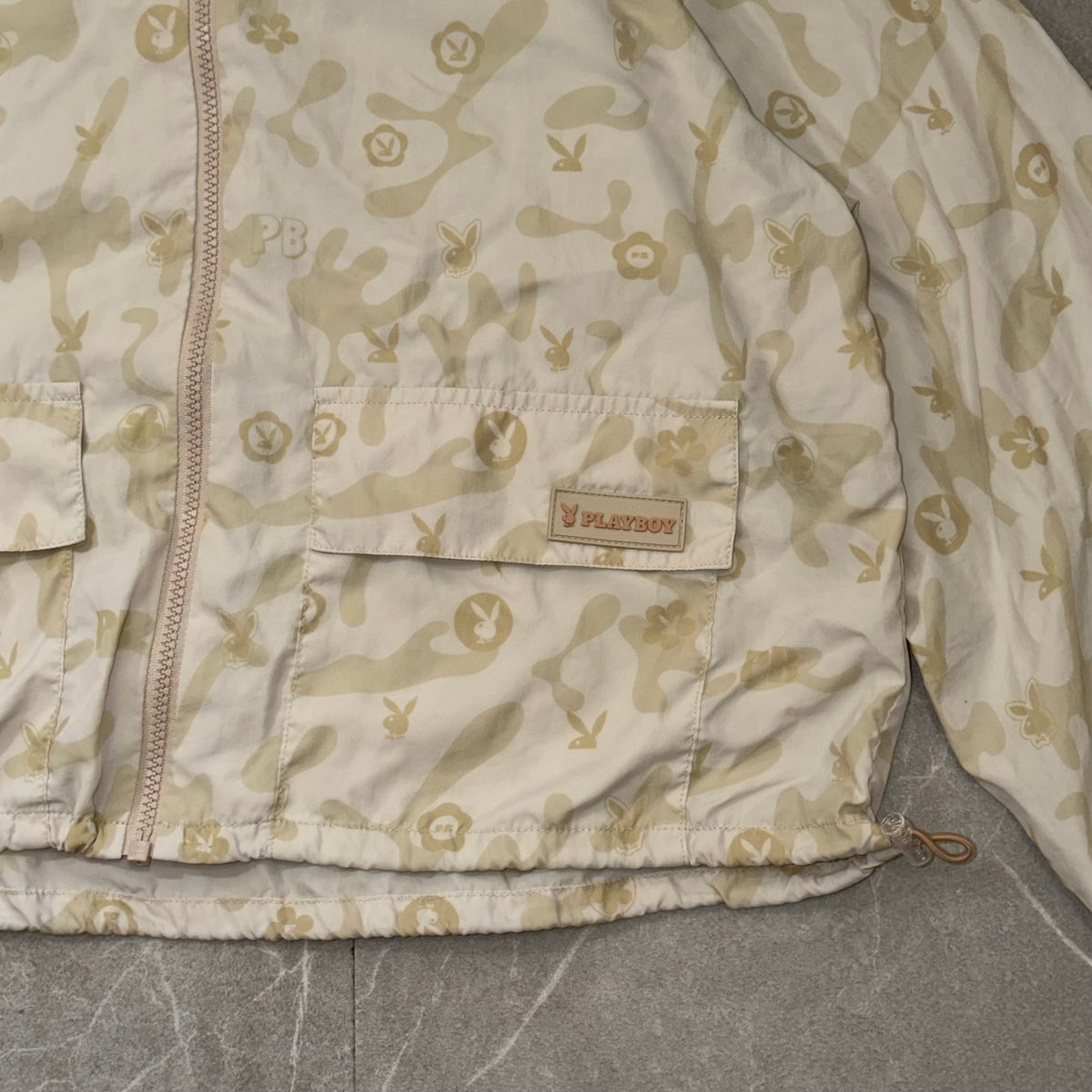 Playboy Cropped Track Jacket