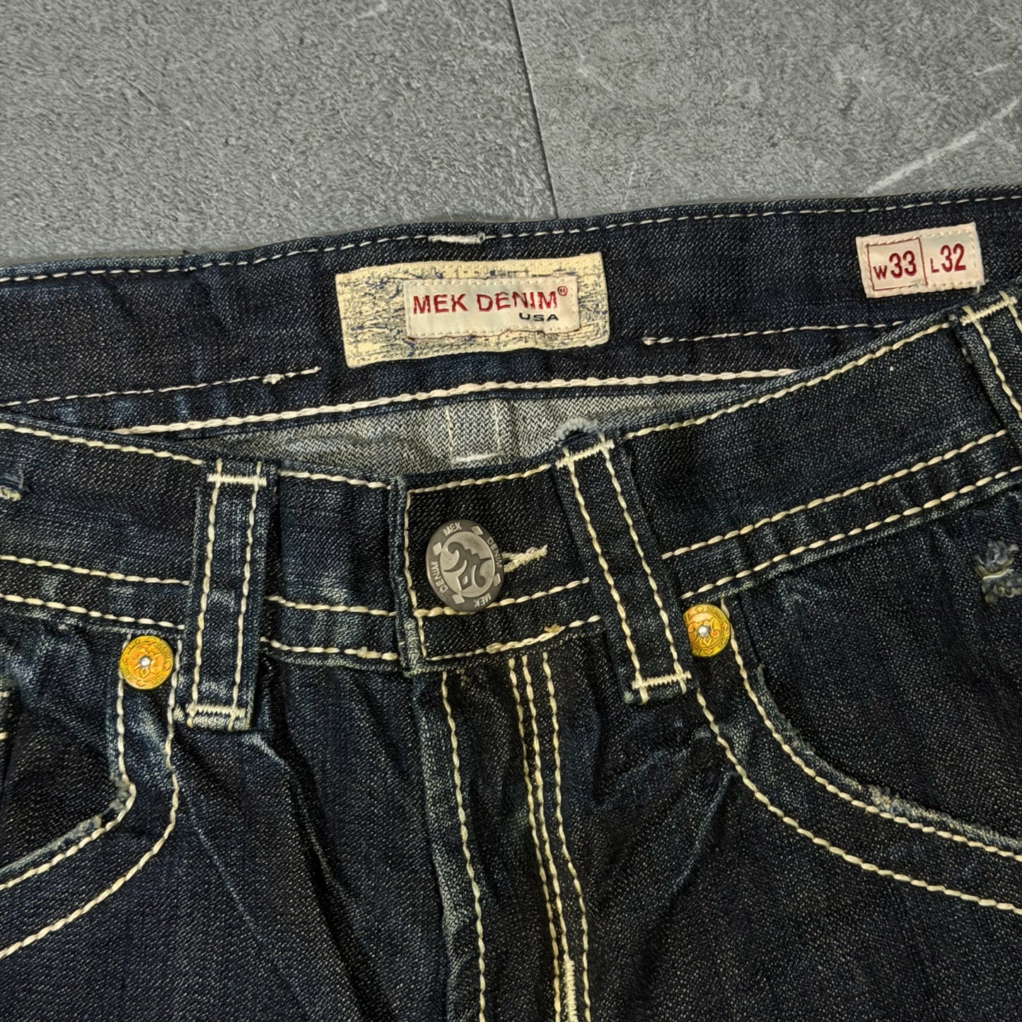 Y2k Mek Denim USA Regular Jeans