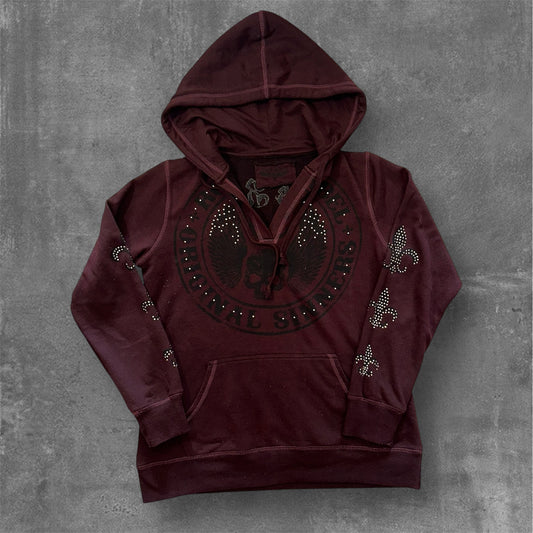 Vintage Rock Rebel wmns Hoodie