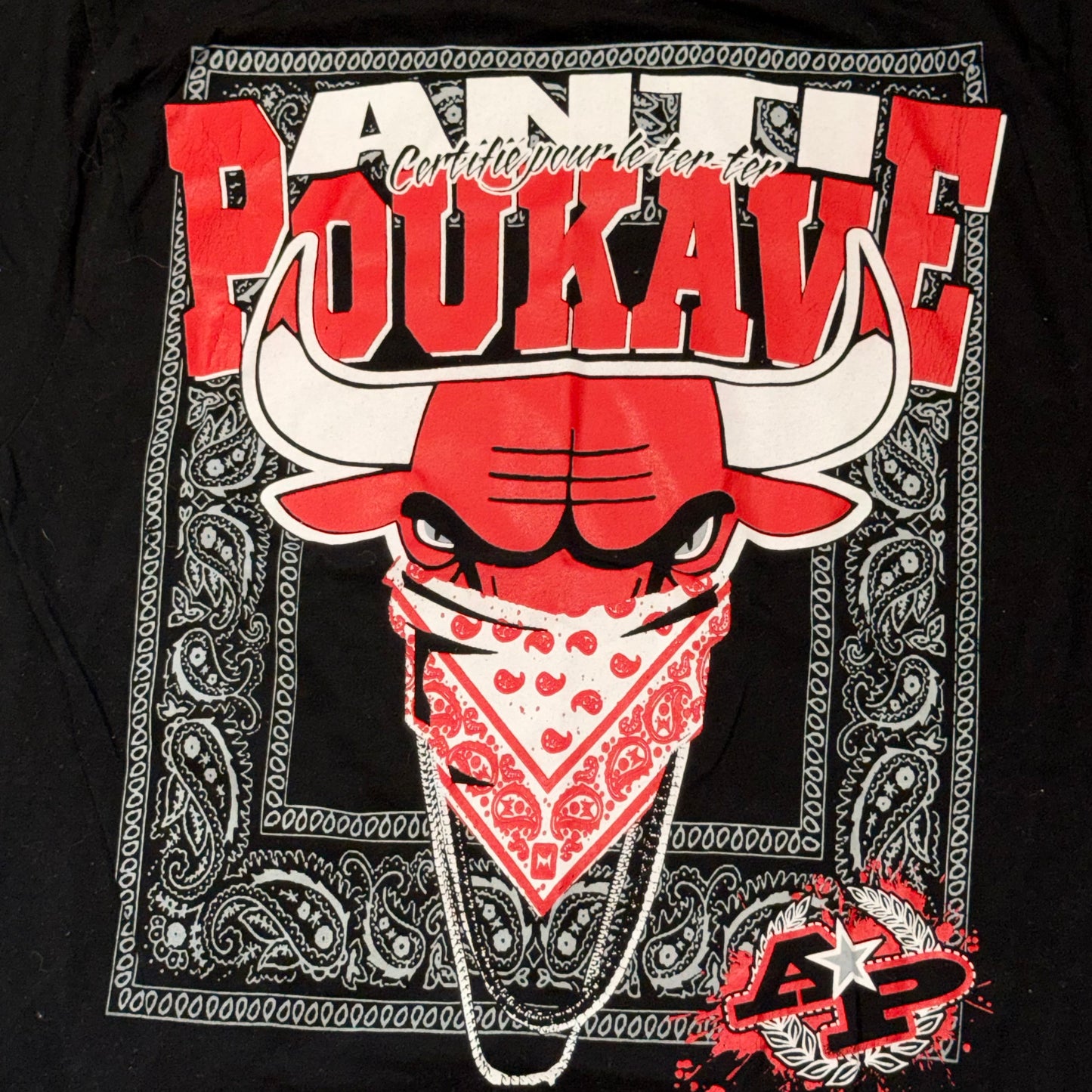 Anti-Poukave Bulls Tee