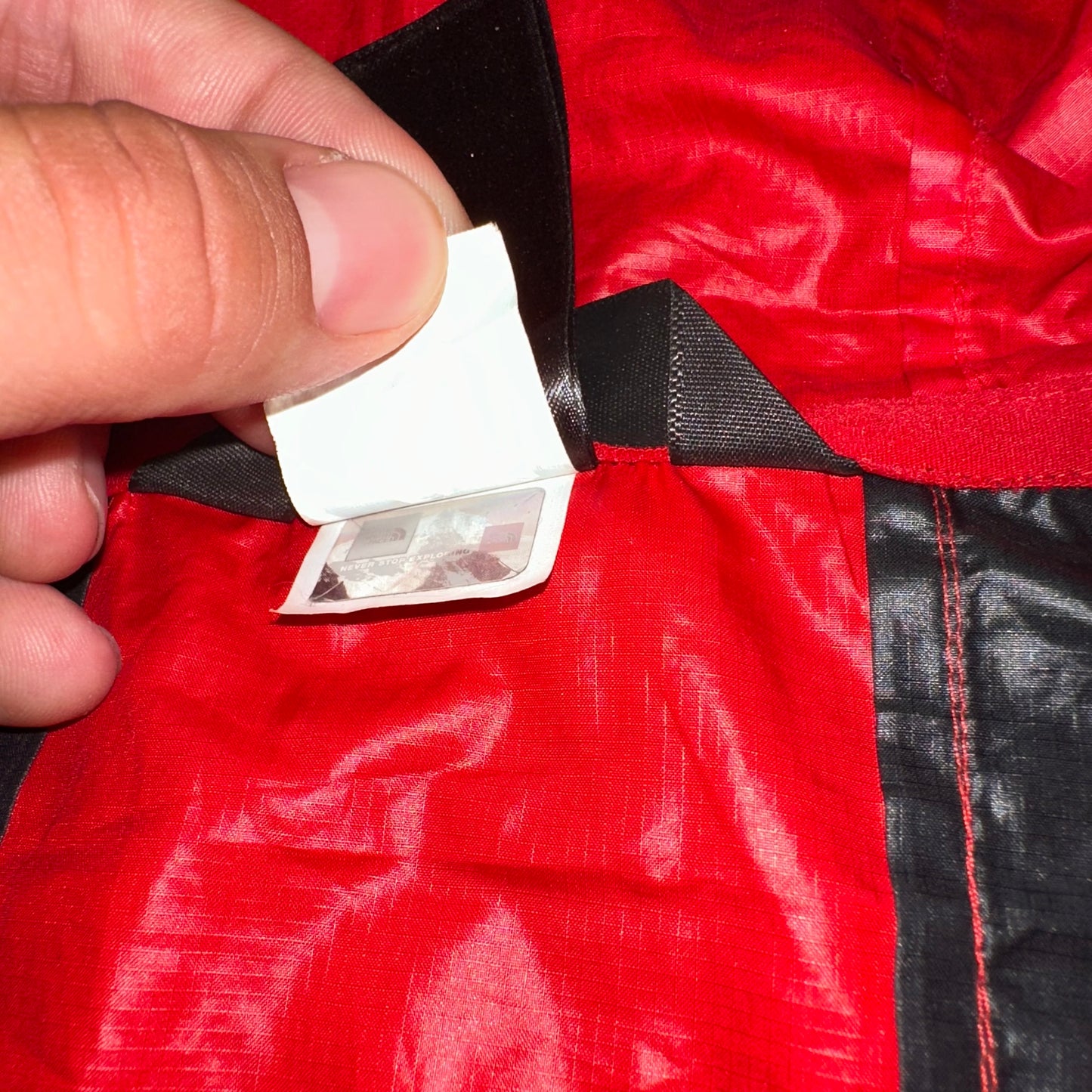 The North Face windbreaker
