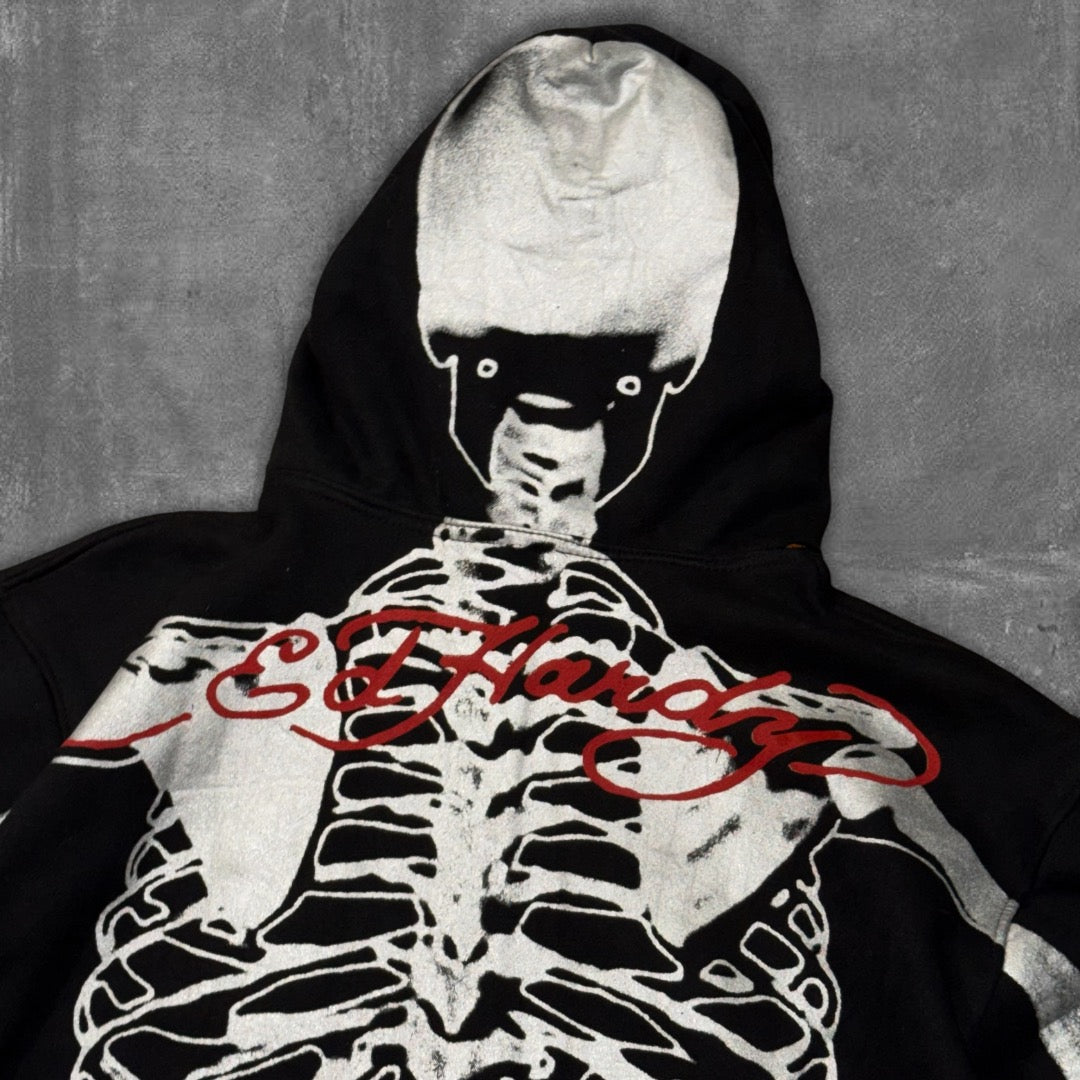 RARE Ed Hardy X-Ray Zip-Up