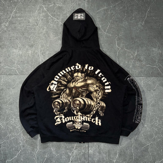 Vintage Roughneck Hardcore Rules Zipper