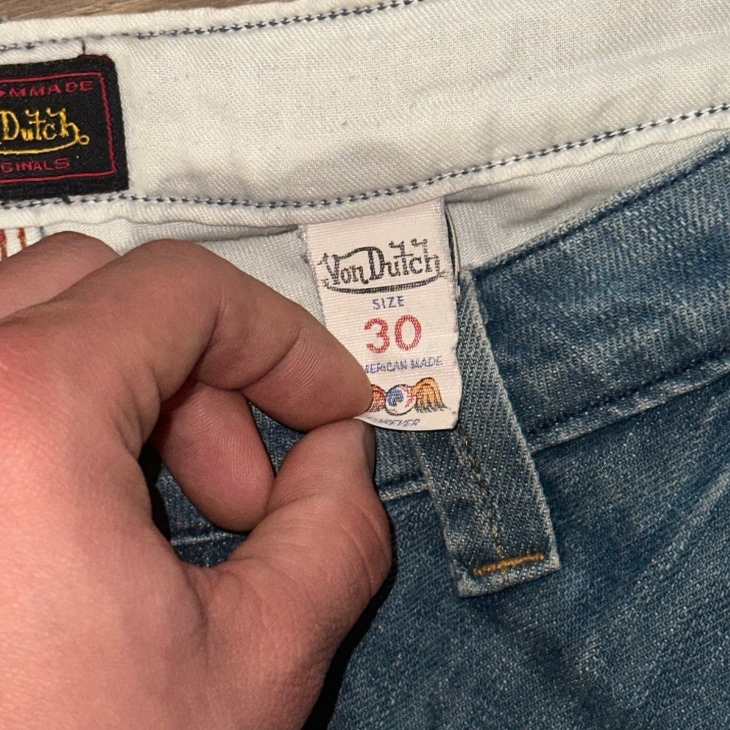 Vintage Von Dutch Flared Jeans