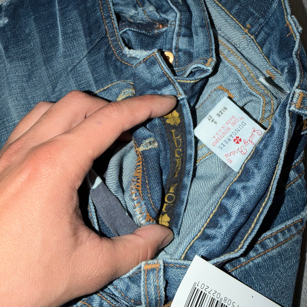 Y2k Lucky Brand “Lucky You” Flared Jeans