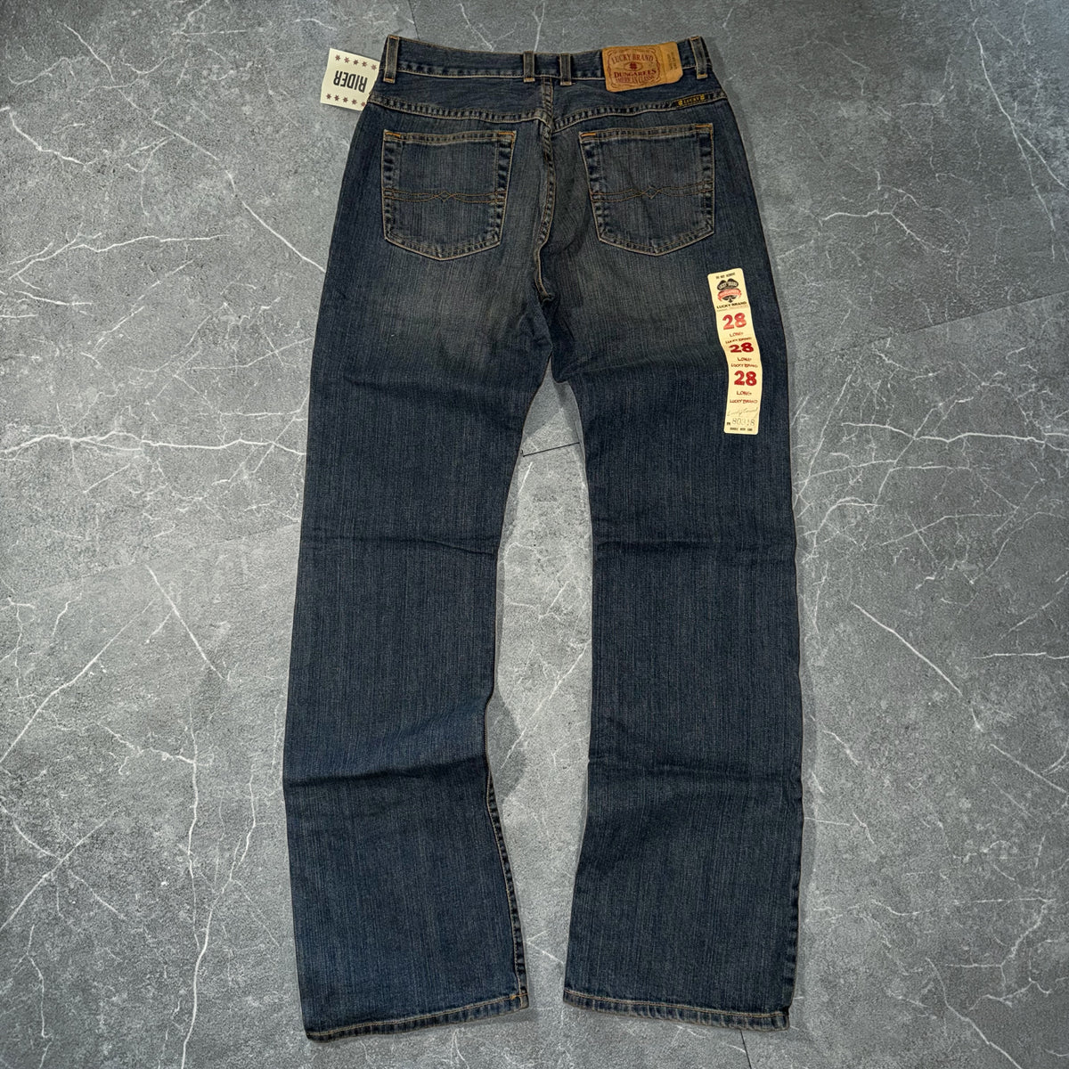 Y2k Lucky Brand “Lucky You” Tiny Flared Mid rise Jeans