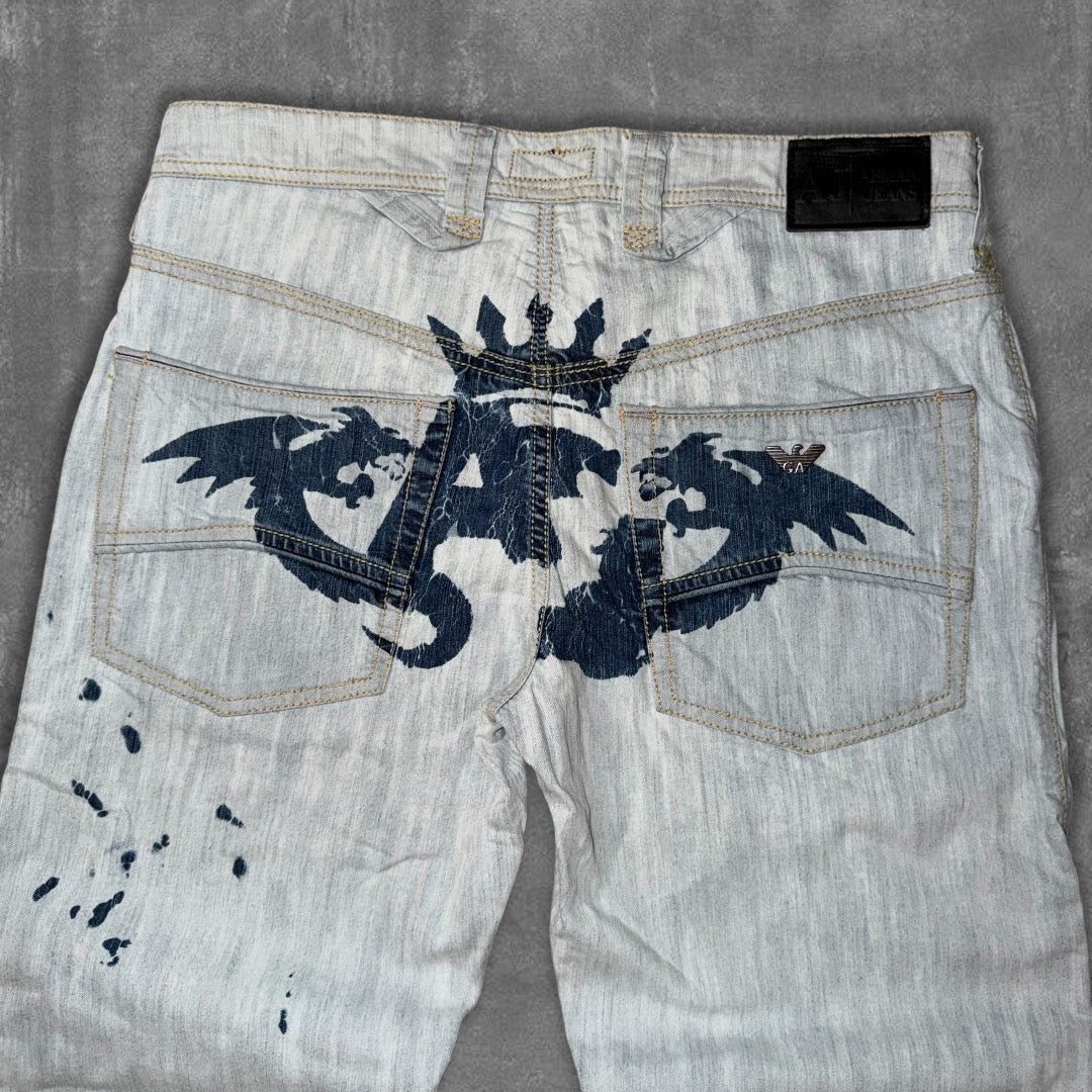 Rare Vintage Armani Indigo Jeans