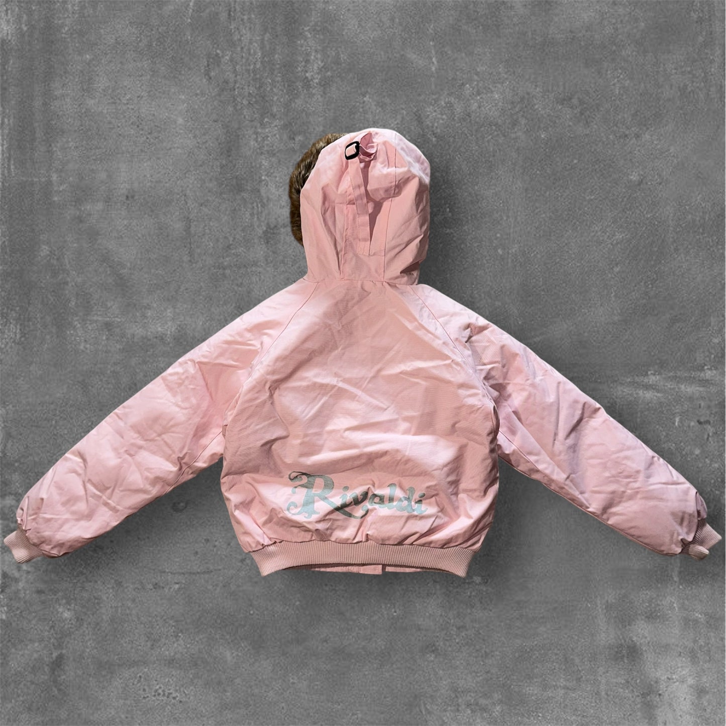 Y2k mcbling Rivaldi lady… Cropped Puffer Jacket