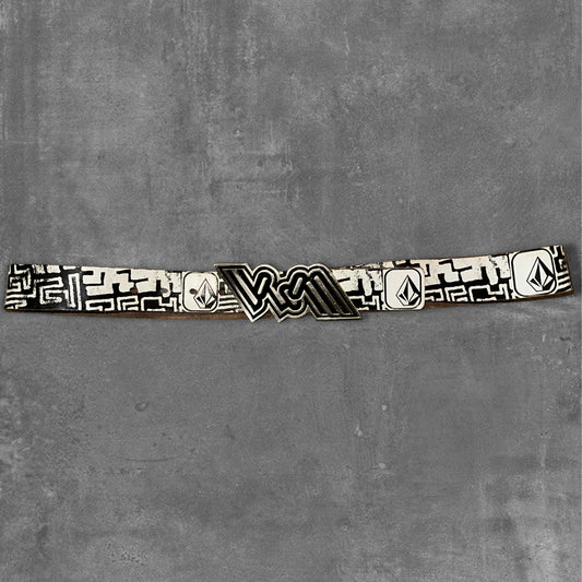 RARE Volcom Leather Belt 110cm