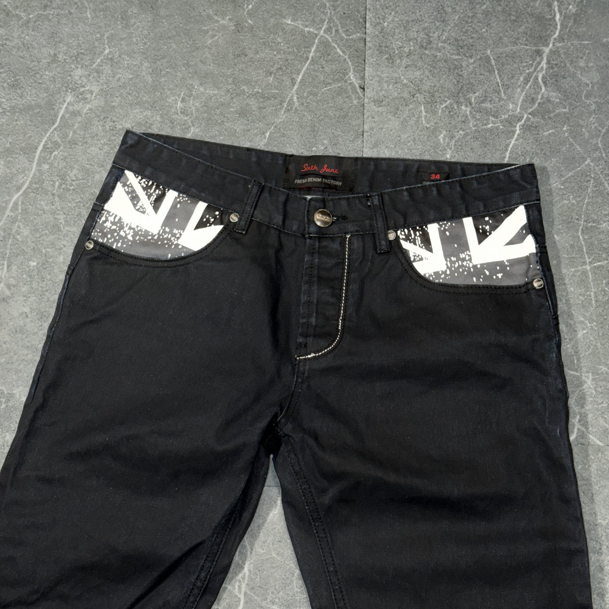 Sixth June Waxed Jeans