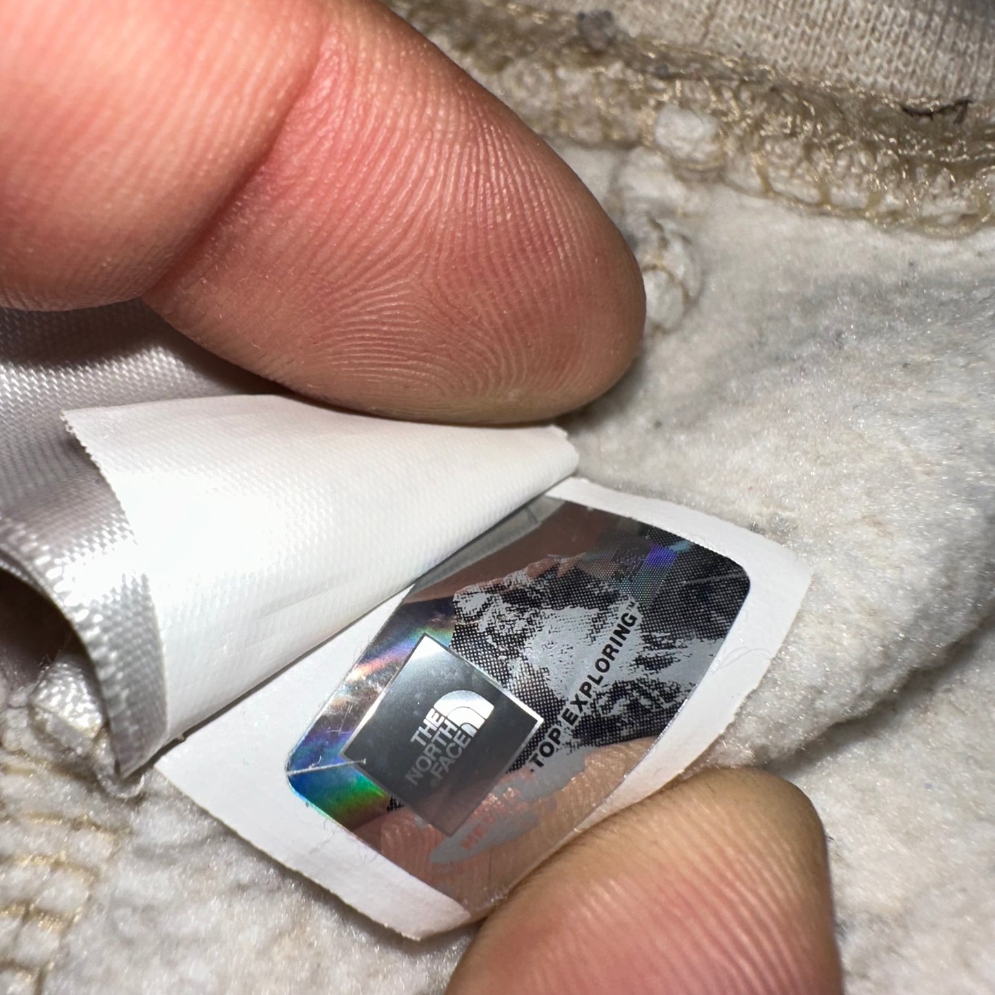 The North Face hoodie