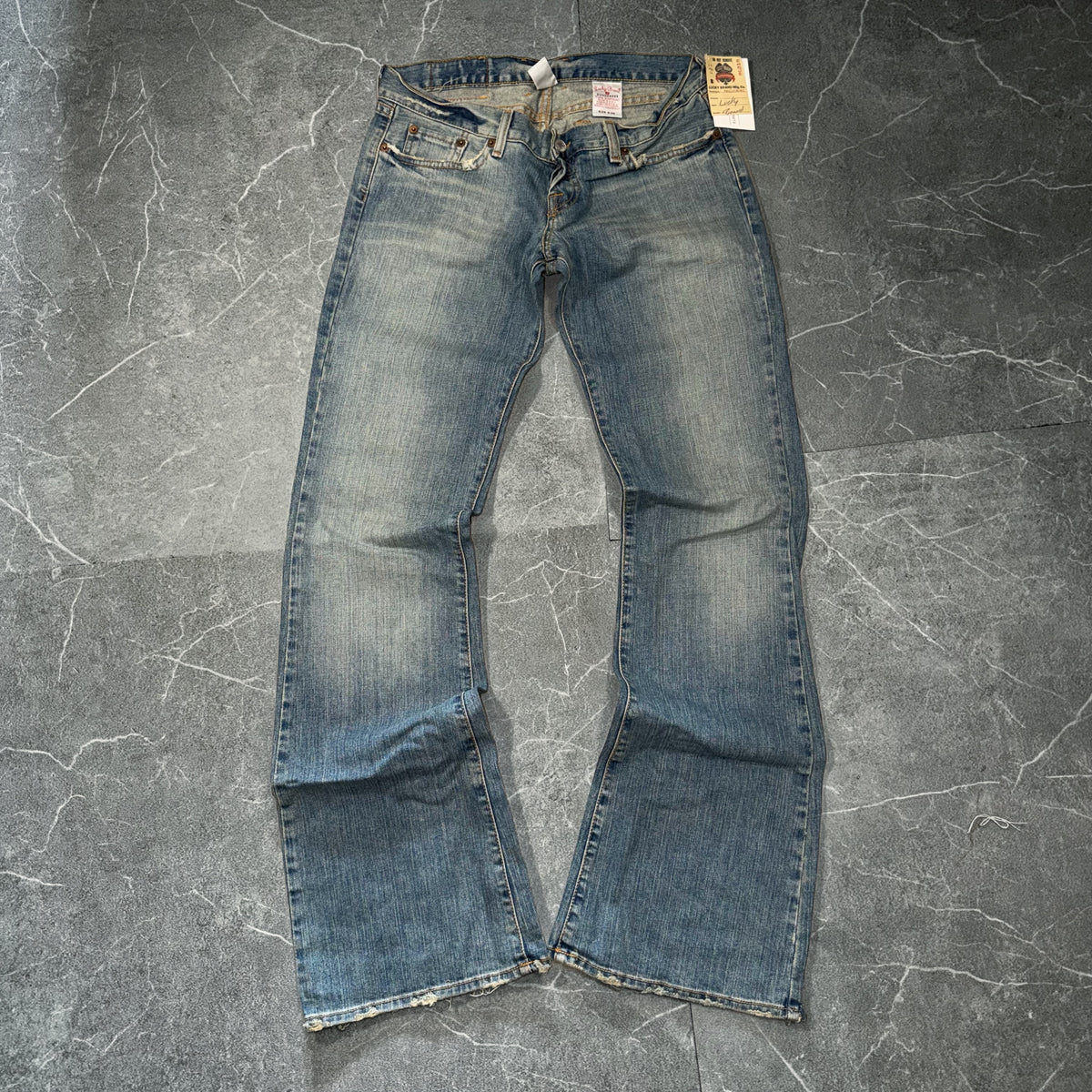 Y2k Lucky Brand “Lucky You” Flared Low rise Jeans