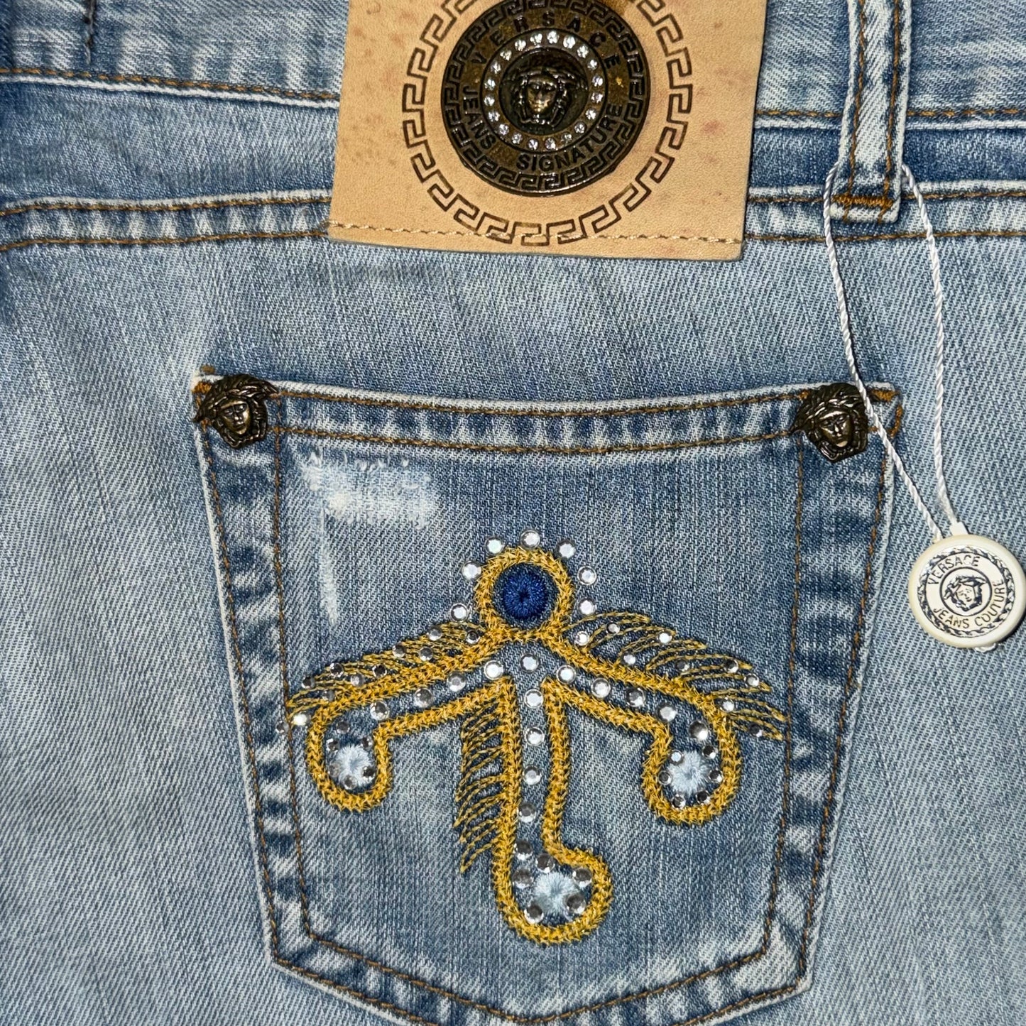 Y2k Versace Wmns Jeans
