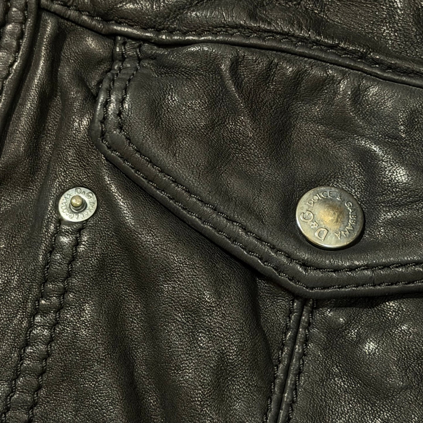 05 Dolce & Gabbana Leather Jacket