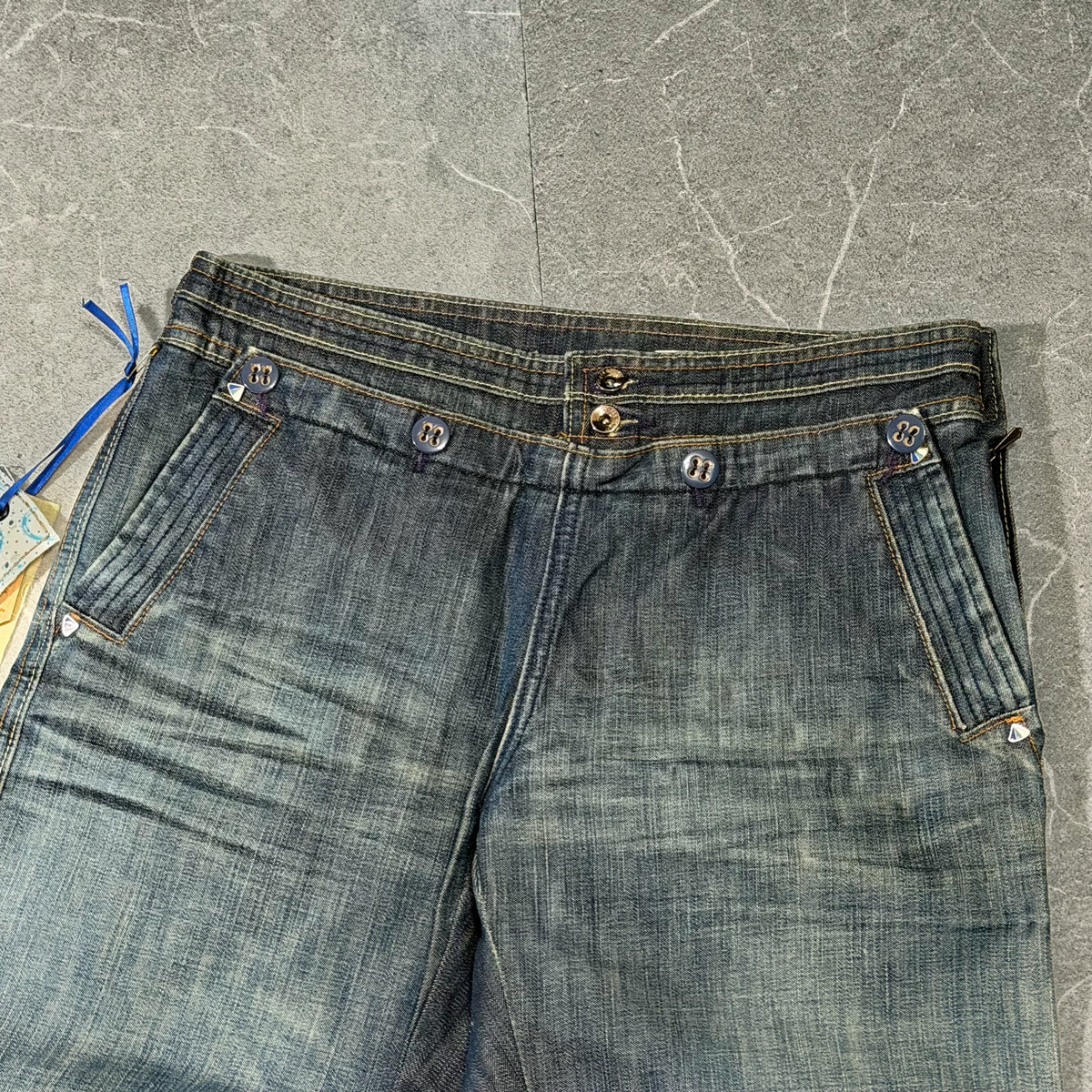 Y2k Replay Wmns Flared mid rise Jeans