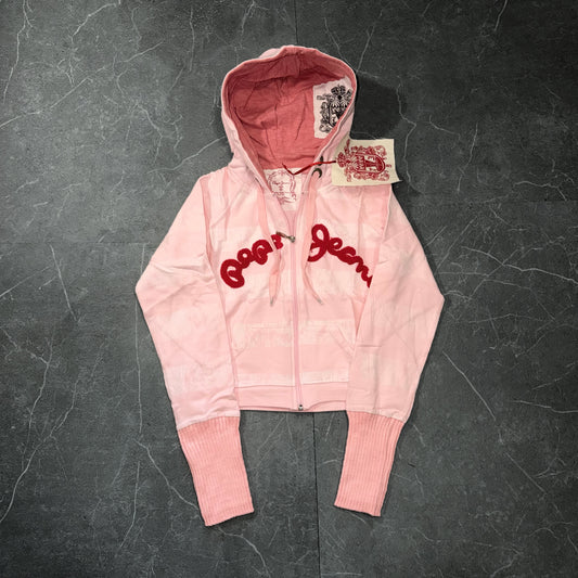 Y2k Pepe Jeans Wmns Cropped Zip-Up