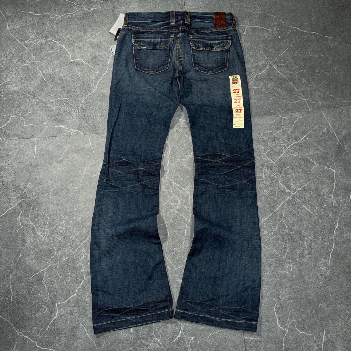 Y2k Lucky Brand “Lucky you” Flared Jeans