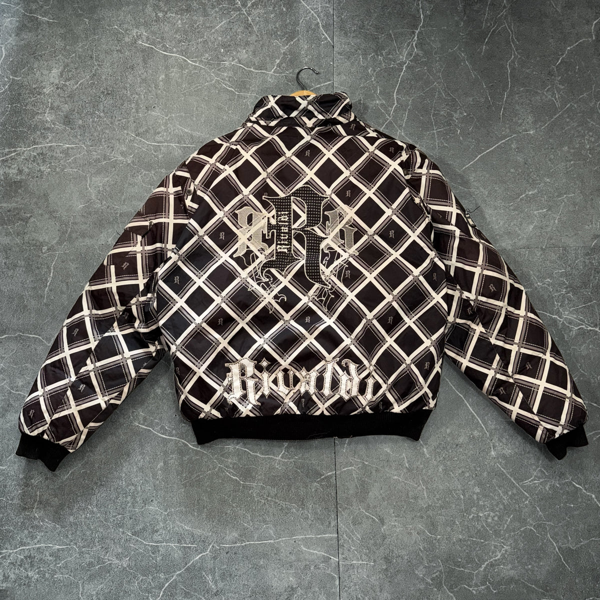 90s Hip-Hop Rivaldi Bomber Jacket