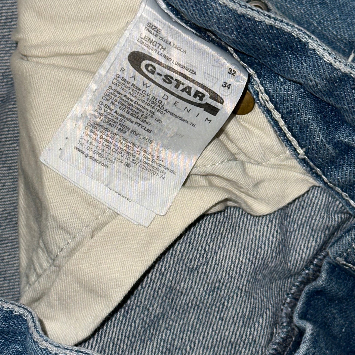 G-Star Raw Biker Jeans