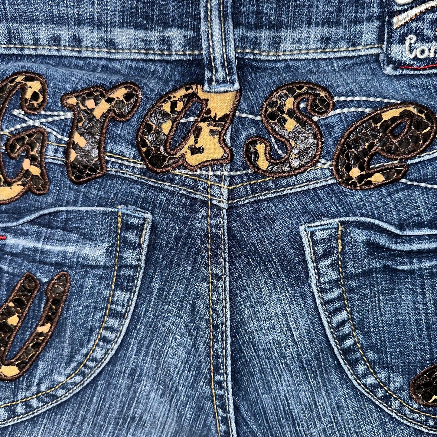 Y2k Grase Flared Jeans