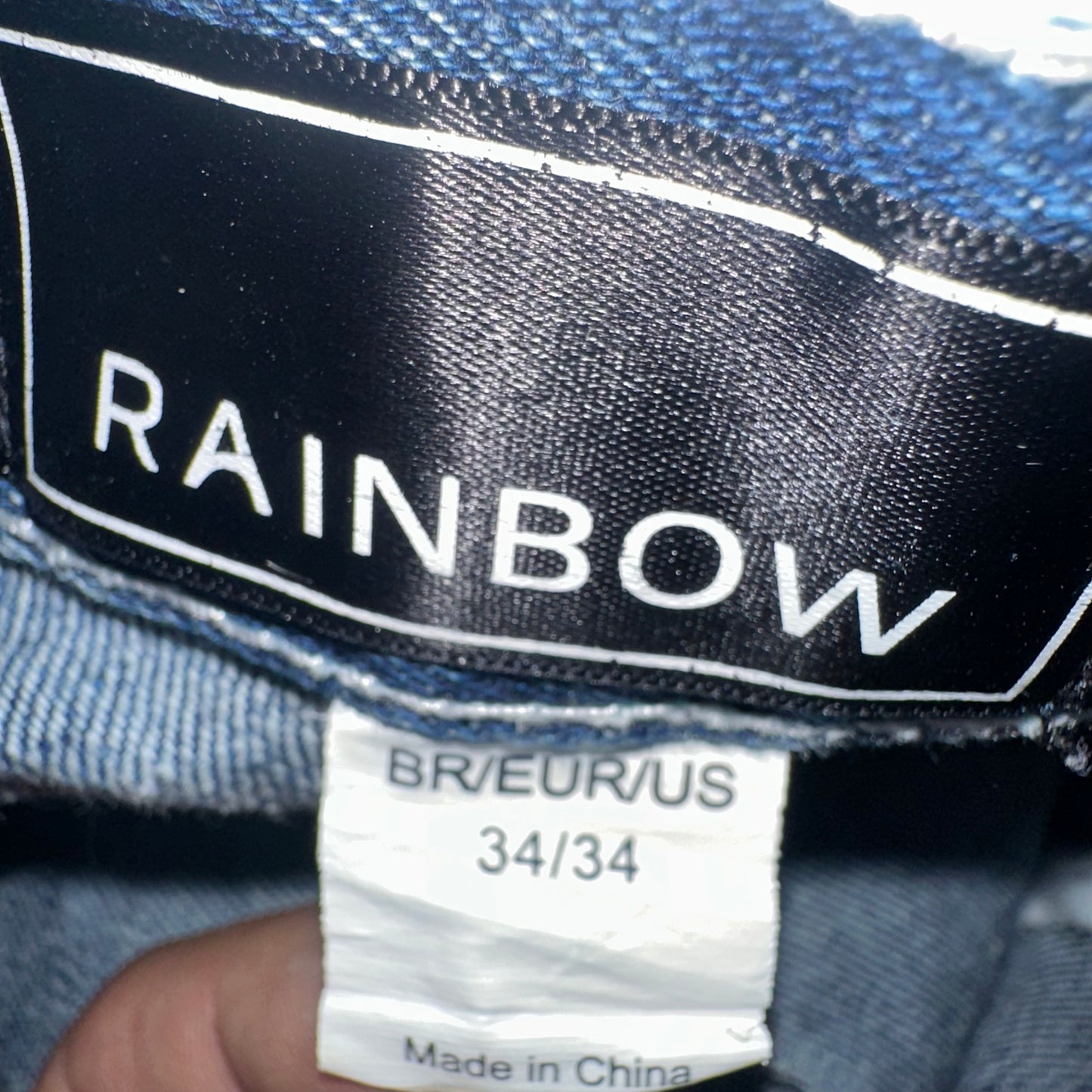 Rainbow Tattooed Jeans
