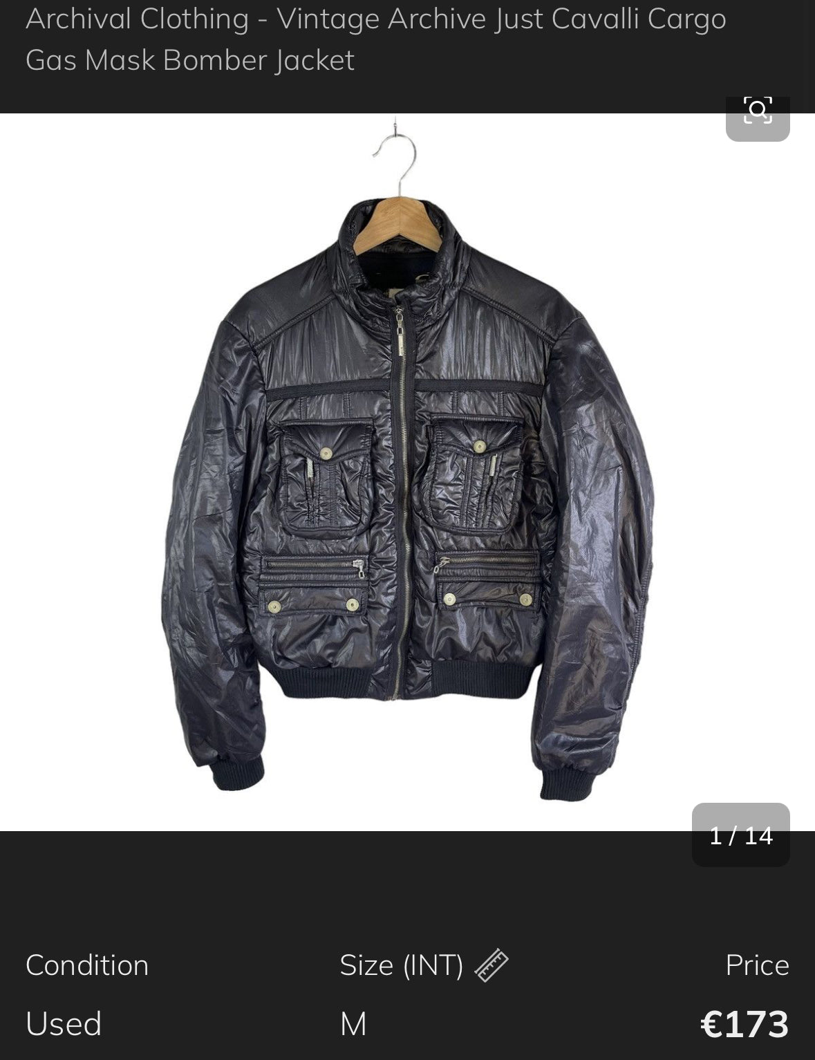 Just Cavalli Utility Multipocket Archive Jacket