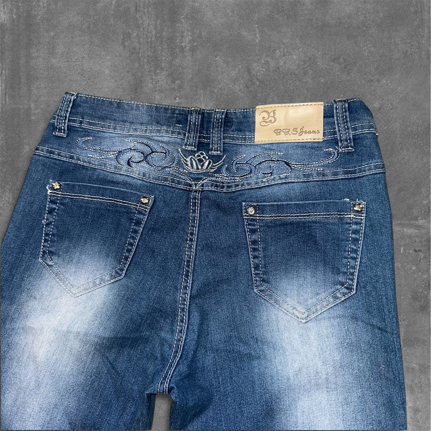 Y2k BBS Tribal wmns Jeans