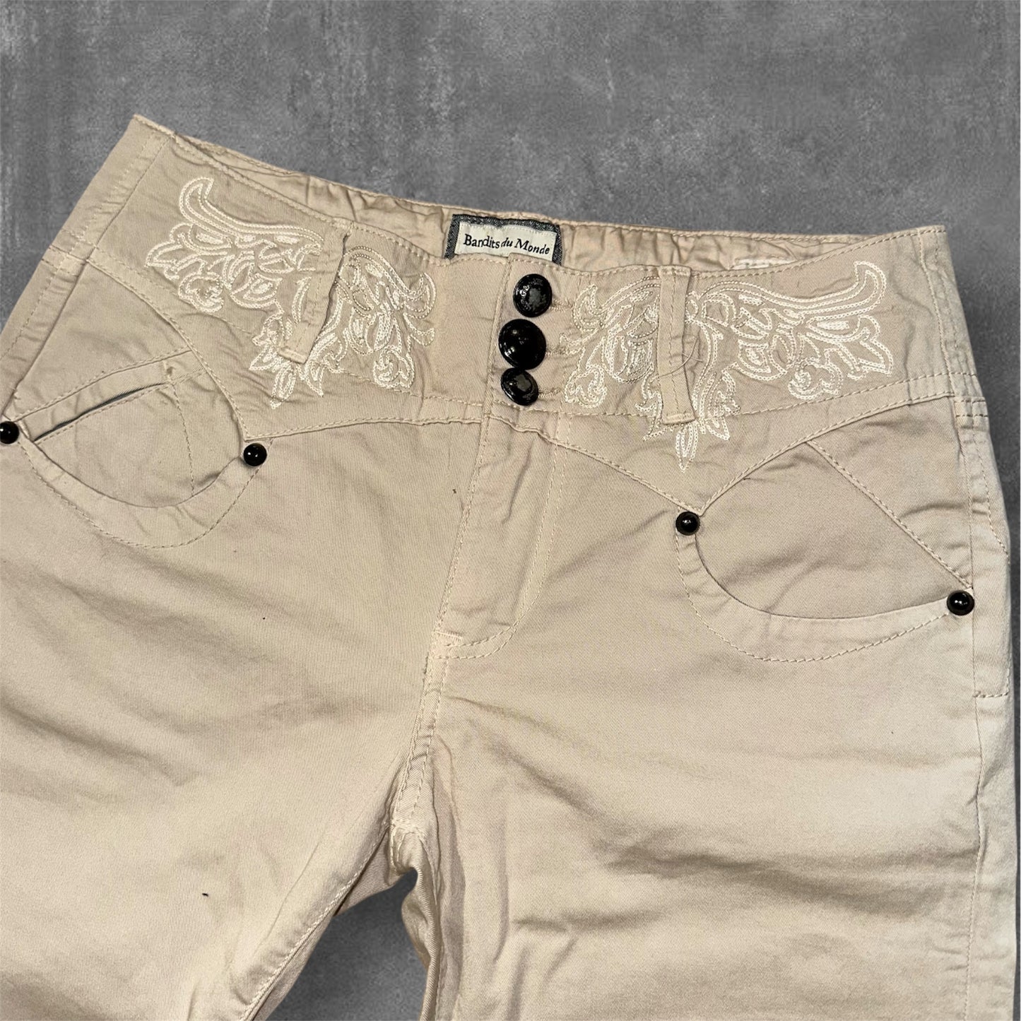 Y2k Bandits Du Monde Tribal Flower wmns pants