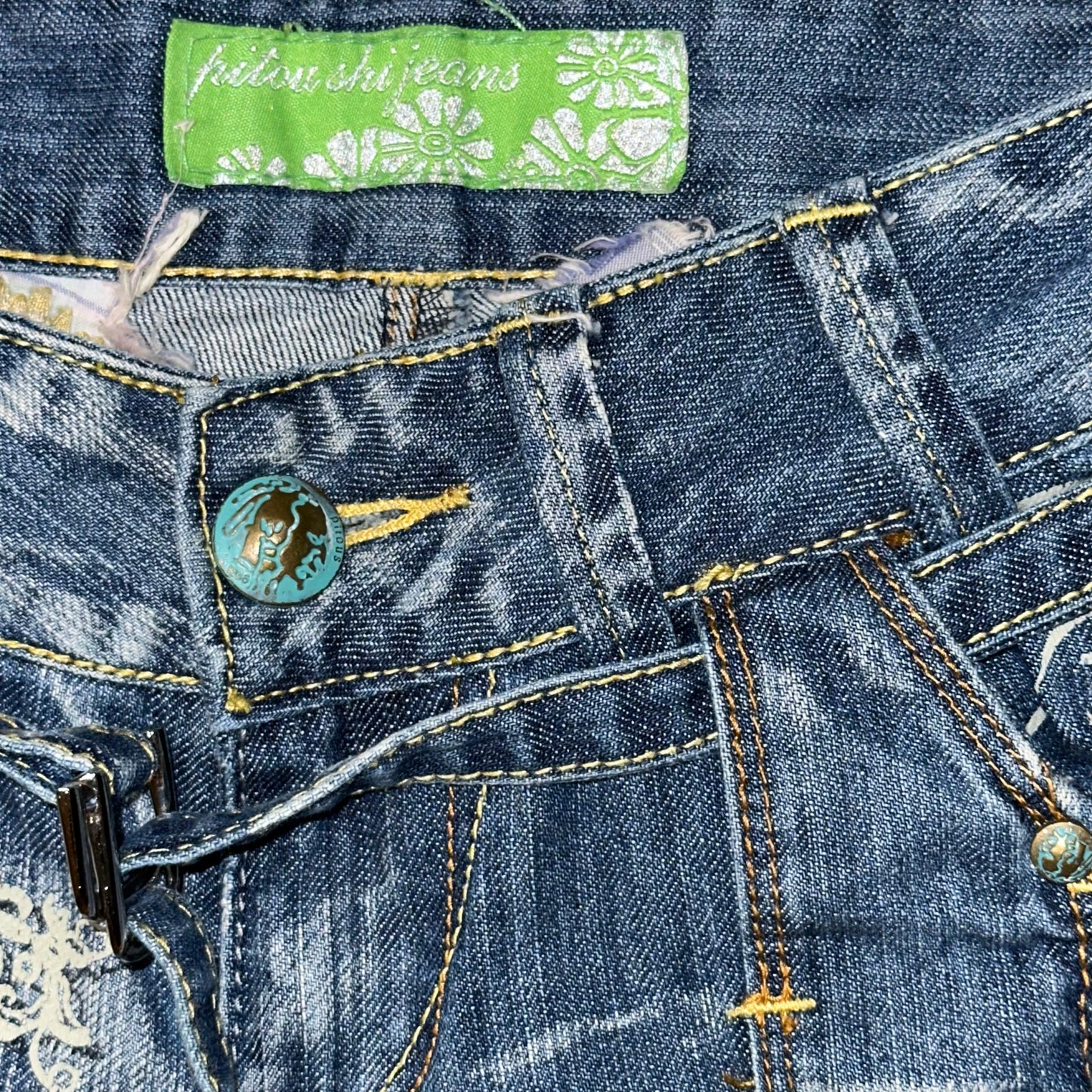 Y2k Pitoushi wmns Low Rise Jeans