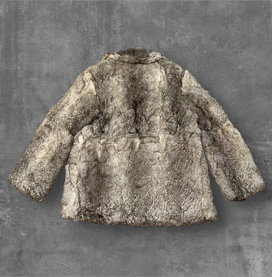 Vintage Rabbit Fur Coat
