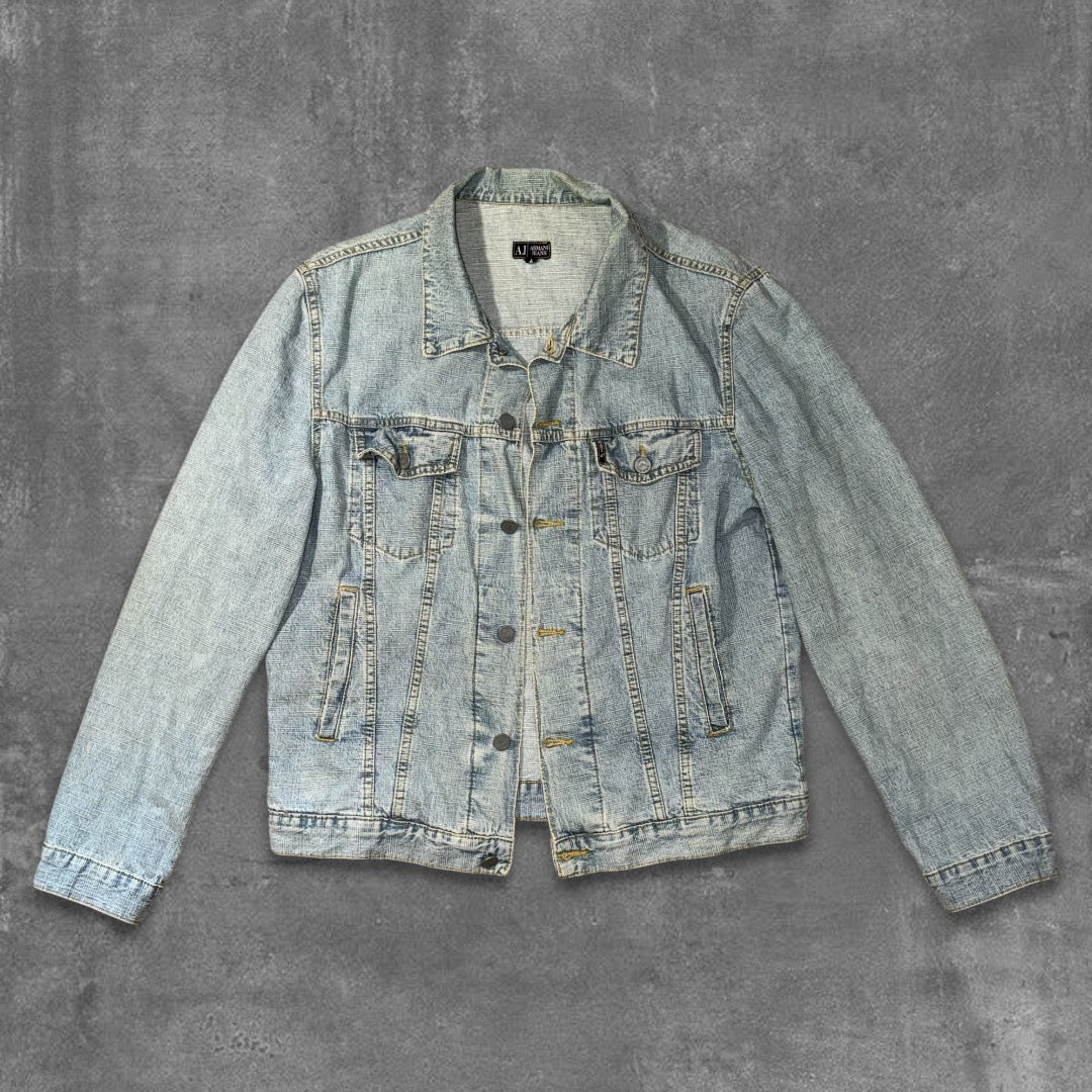 Vintage Armani Jeans Denim Jacket