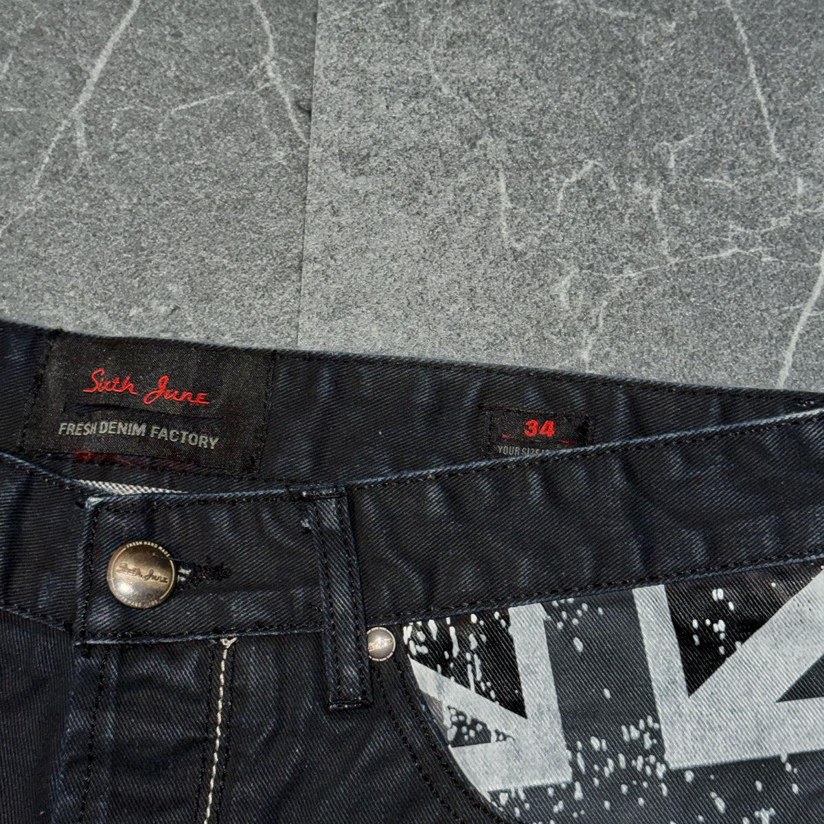 Sixth June Waxed Jeans