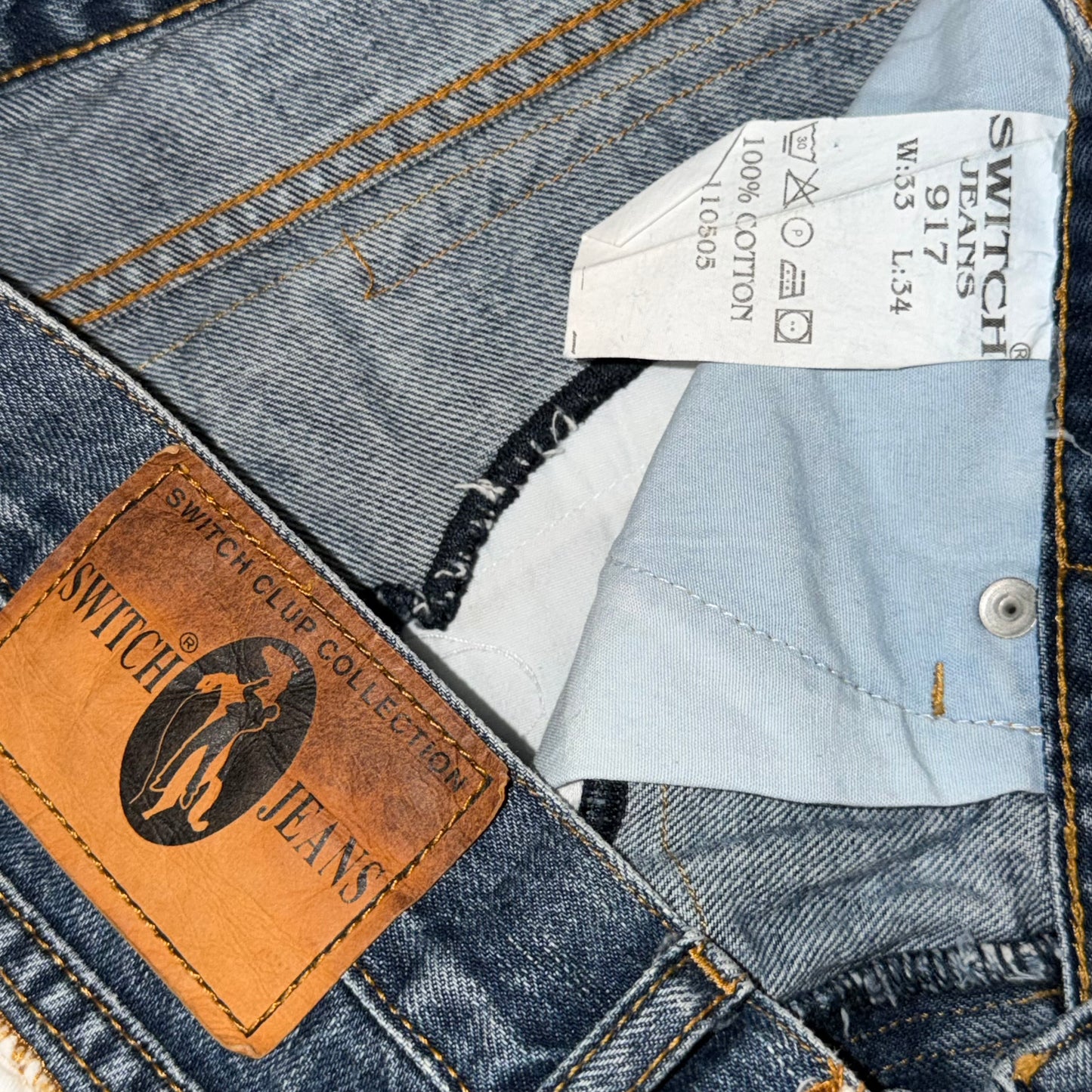 Switch Flared Custom Jeans