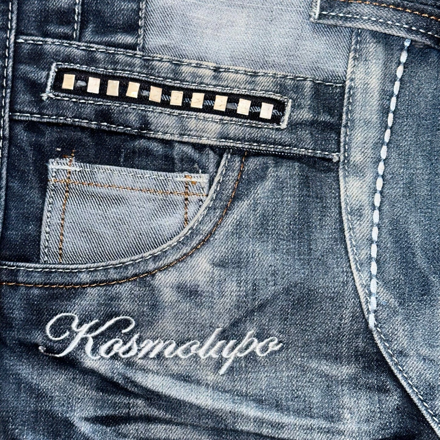 RARE! Kosmo Lupo Biker Jeans