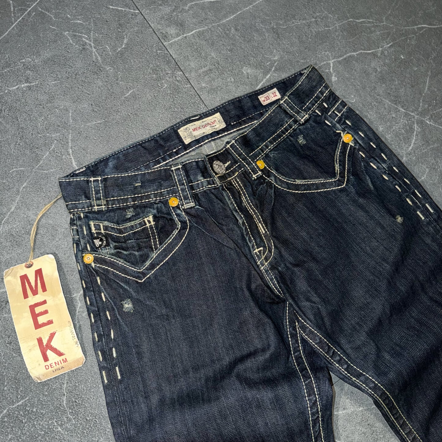 Y2k Mek Denim USA Regular Jeans