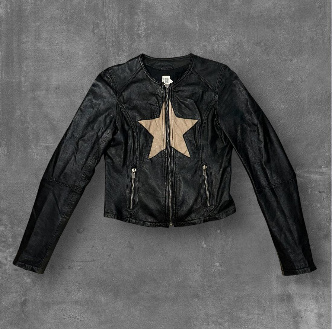 Saint Tropez Wmns Leather Jacket
