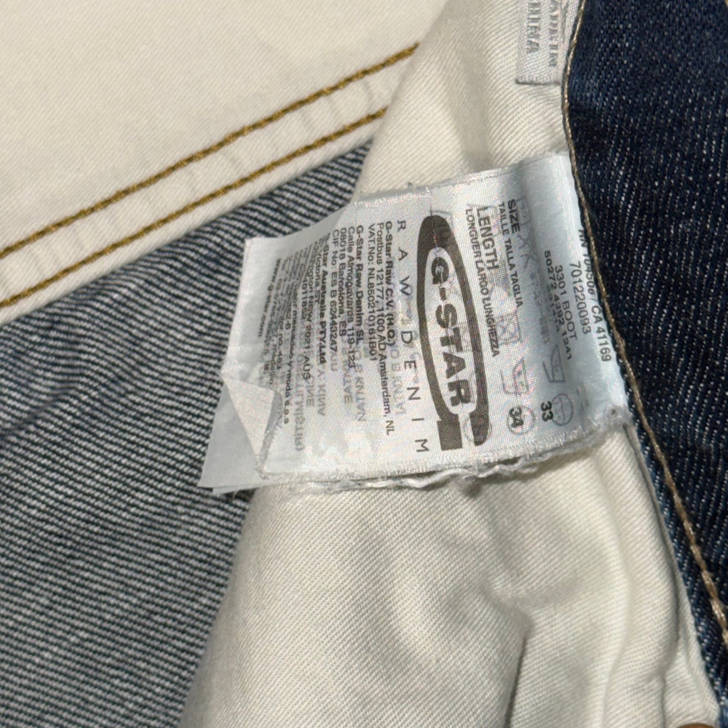 Vintage G-Star Raw Bootcut Jeans