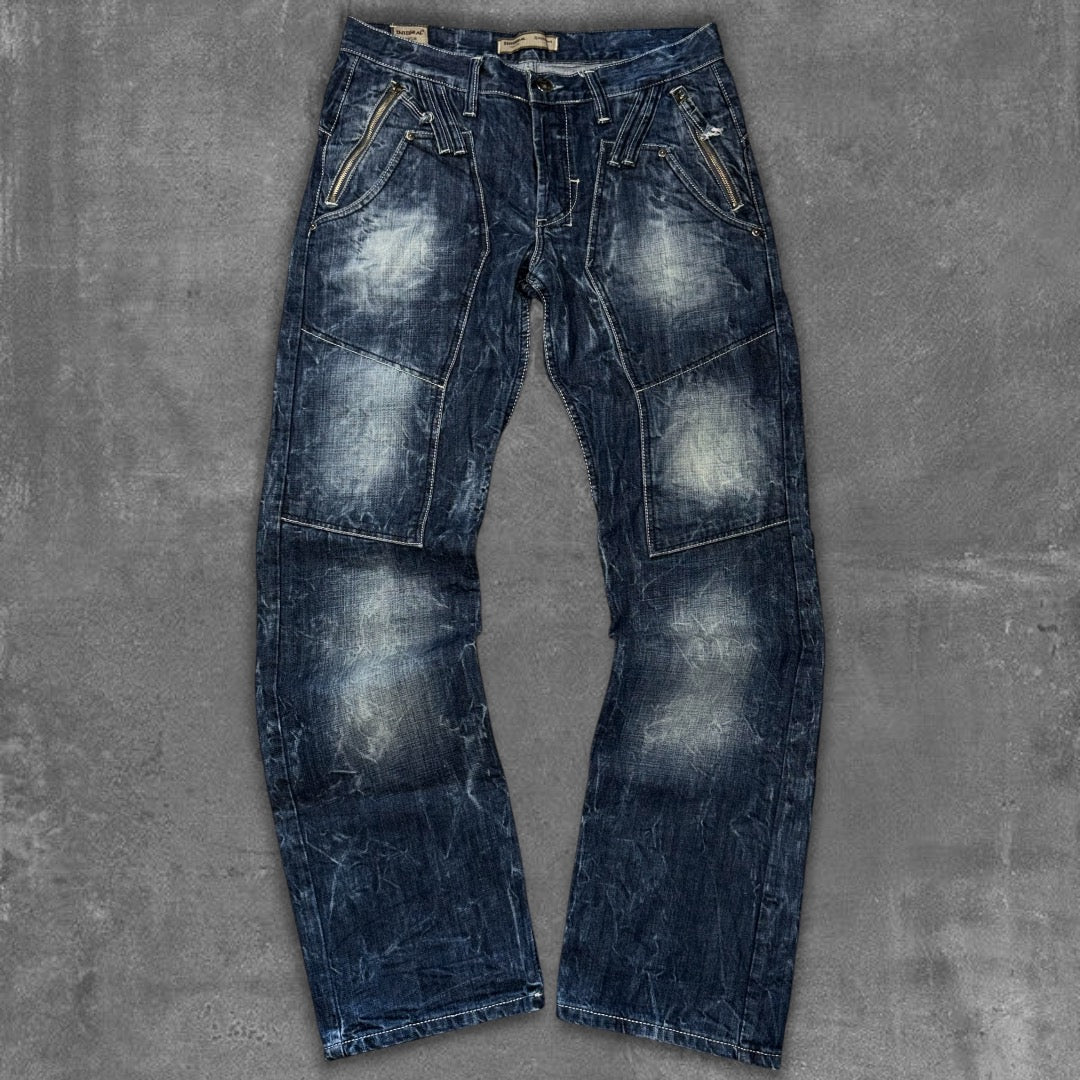 Vintage Integral Biker Jeans